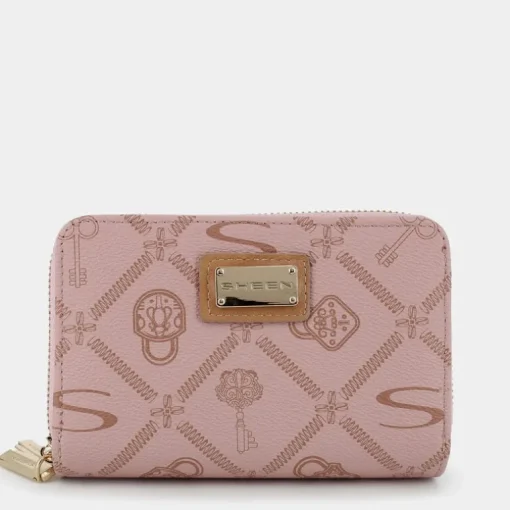 FOREVER- PICCOLA PELLETTERIA ROSA-CREMA LJ-E25-12