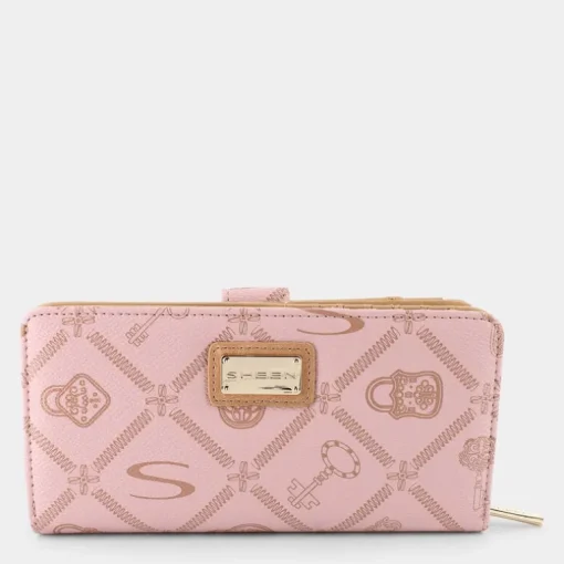 FOREVER- PICCOLA PELLETTERIA ROSA-CREMA LJ-E24-100