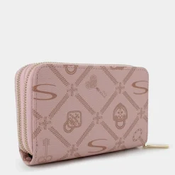 FOREVER- PICCOLA PELLETTERIA ROSA-CREMA LJ-E25-12