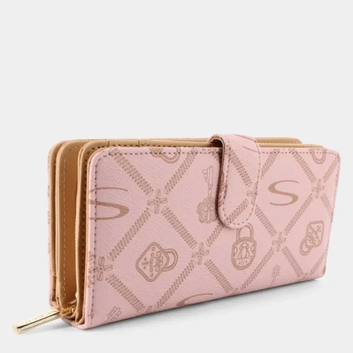 FOREVER- PICCOLA PELLETTERIA ROSA-CREMA LJ-E24-100