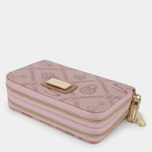 FOREVER- PICCOLA PELLETTERIA ROSA-CREMA LJ-E25-12