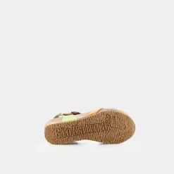 GAUCHO- SANDALI TAUPE/SENAPE/COGNAC/VERDE 24FREGENE
