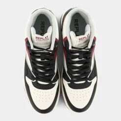 GEMINI- SNEAKERS BLACK/TOFU/BORDO RZ4S0008L