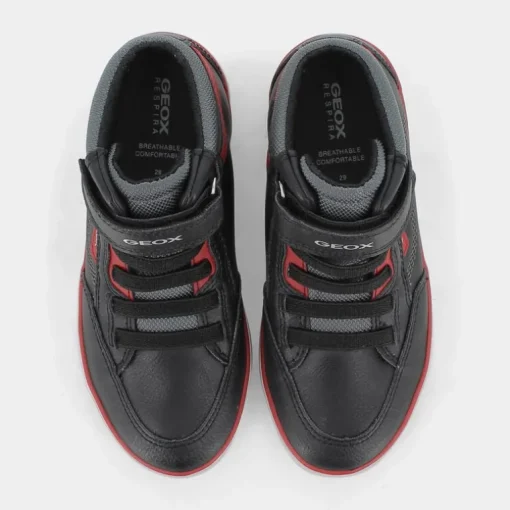 GISLI- SNEAKERS BLACK/RED J165CB0MEFUC0048