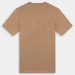 GO-TO EMBROIDERED STAR CHEVRON- T-SHIRT MUSHROOM FORAGE 10023876