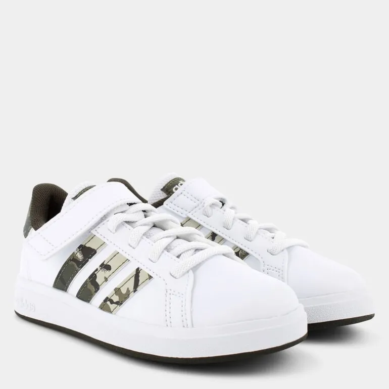 GRAND COURT 2.0 EL K- SPORTIVE ftwr white/olive strata/shadow olive IG1235