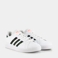 GRAND COURT BASE 2.0- SPORTIVE ftwr white/ftwr white/screaming orange HR0234