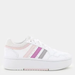 HOOPS 3- SPORTIVE FTWWHT/PREPUR/ALMPNK IH0182