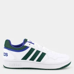 HOOPS 3- SPORTIVE FTWWHT/CGREEN/LIOBLU IH8012