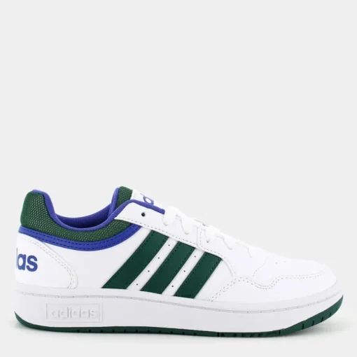 HOOPS 3- SPORTIVE FTWWHT/CGREEN/LIOBLU IH8012