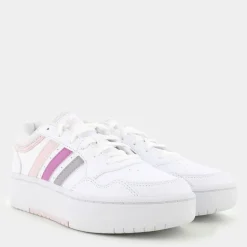 HOOPS 3- SPORTIVE FTWWHT/PREPUR/ALMPNK IH0182