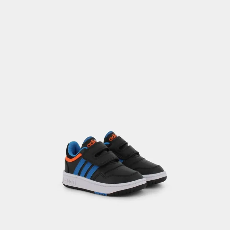 HOOPS 3.0 CF I- PRIMI PASSI core black/blue rush/impact orange GZ1941