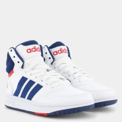 HOOPS MID 3.0 K- SPORTIVE white/victory blue/better scarlet GZ9647