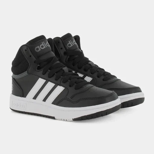 HOOPS MID 3.0 K- SPORTIVE CBLACK/FTWWHT/GRESIX GW0402