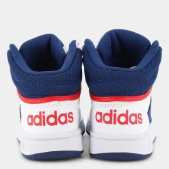 HOOPS MID 3.0 K- SPORTIVE white/victory blue/better scarlet GZ9647