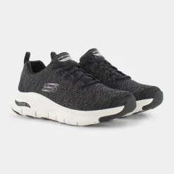 INFINIT ADVENTURE- SPORTIVE Black Knit Mesh / White 149058