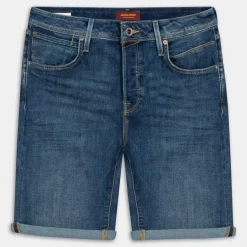 JJIRICK JJFOX SHORTS- PANTALONI Blue Denim 12250489
