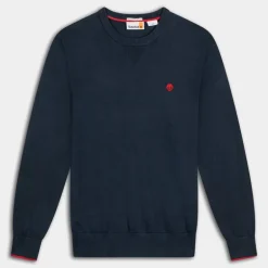 JOHNS RIVER CHEST LOGO- MAGLIE E FELPE DARK SAPPHIRE TB0A2BSC