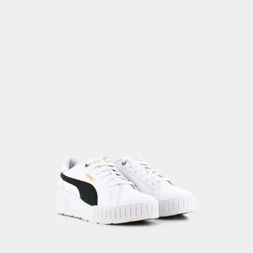KARMEN WEDGE- SPORTIVE White/Black/Gold 390985
