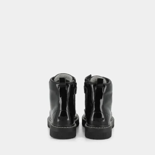 KENTON- SCARPONCINI E STIVALETTI VERNICE NERO LK HP2340