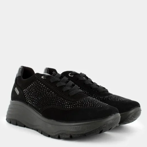 KIM- SNEAKERS NERO IM-I24D-17