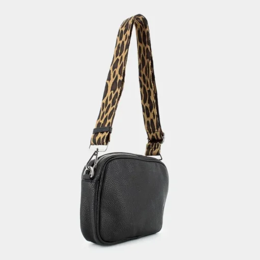 LEOPARD- TRACOLLE NERO JI-I24-17