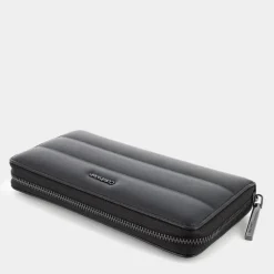 LINE QUILT- PICCOLA PELLETTERIA BLACK 12199-BEH