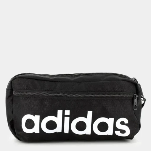 LINEAR BUM BAG- ACCESSORI SPORT black/white HT4739