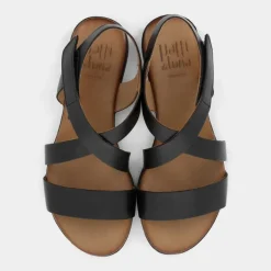 LOLA- SANDALI NERO AP-E25D-06