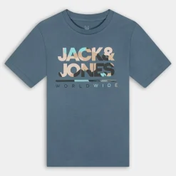 LUKE TEE SS CREW NECK- T-SHIRT BLU 12259476