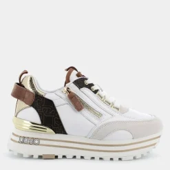 MAXI WONDER 72- SNEAKERS OFF WHITE-BROWN BA4057PX454S3179
