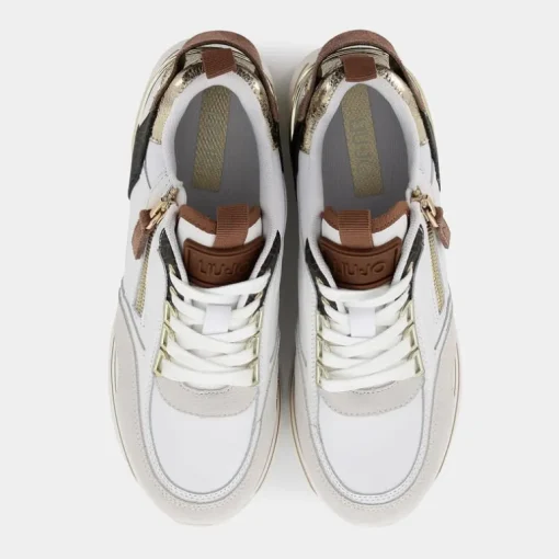 MAXI WONDER 72- SNEAKERS OFF WHITE-BROWN BA4057PX454S3179