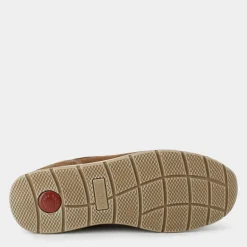 MOCASSINI MARRONE BRUCIATO/BEIGE IM-E25U-01