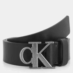MONOGRAM PLAQUE- CINTURE BLACK 7010G-V8L