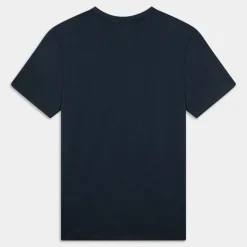 MOUNTAIN LOGO SHORT- T-SHIRT DARK SAPPHIRE TB0A5R59