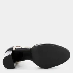 NAPLAK- DECOLLETÈ NERO/CREMA CC-I24D-05