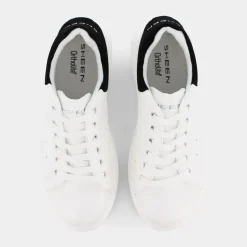 NERO- SNEAKERS BIANCO/NERO XM-E23D-03