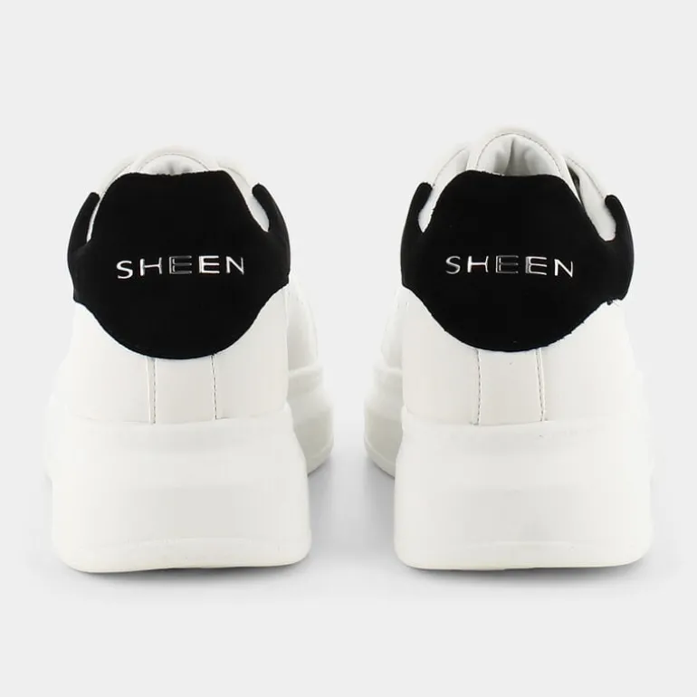 NERO- SNEAKERS BIANCO/NERO XM-E23D-03