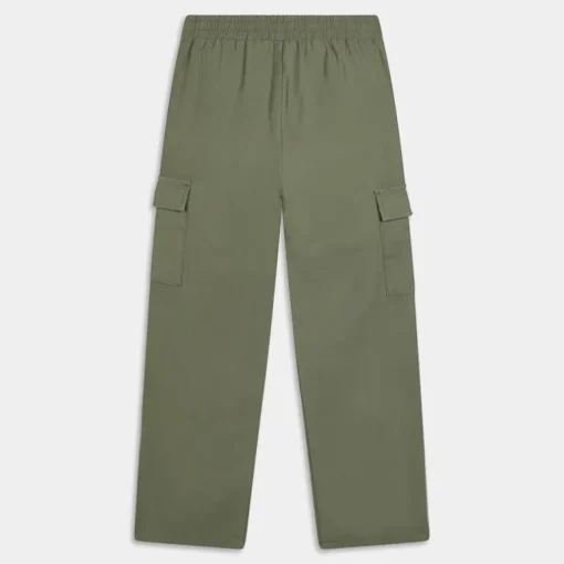 NKFBELLA ST TWI CARGO- PANTALONI DEEP LICHEN GREEN 13218228