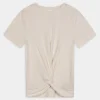 NKFBILILLE SS SLIM TOP- T-SHIRT JET STREAM 13226091