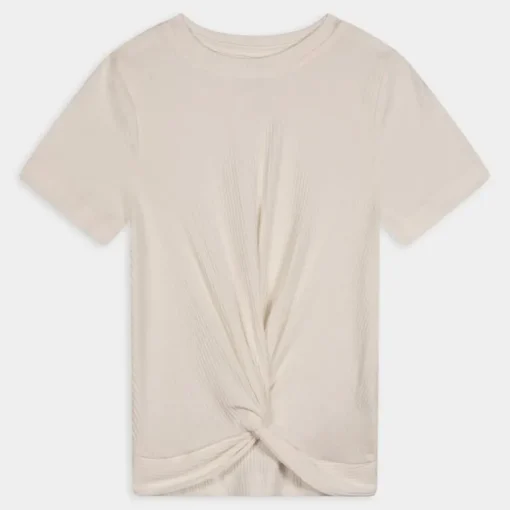 NKFBILILLE SS SLIM TOP- T-SHIRT JET STREAM 13226091