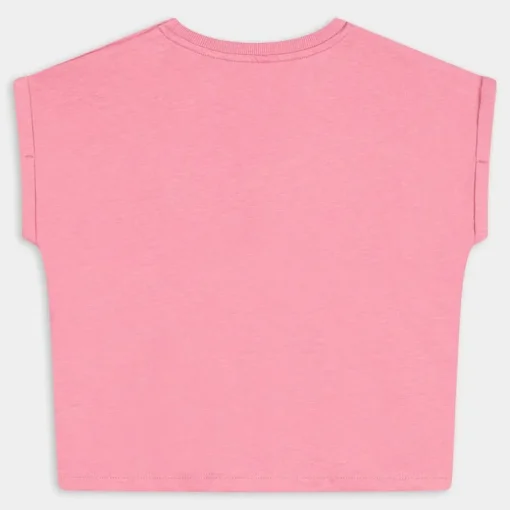 NKFFLARVE SS SHORT LOOSE TOP- T-SHIRT CASHMERE ROSE 13228726