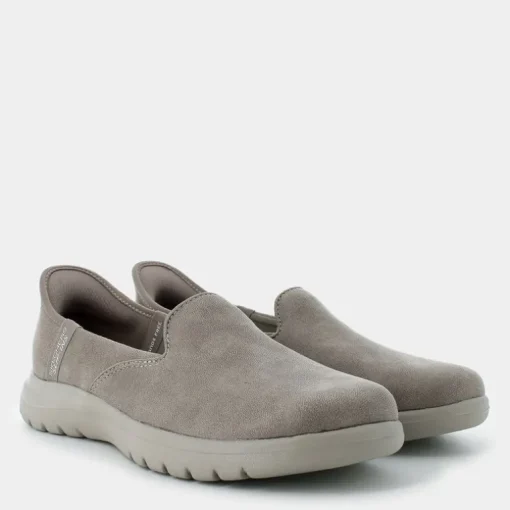 ON THE GO FLEX- MOCASSINI TAUPE 136544