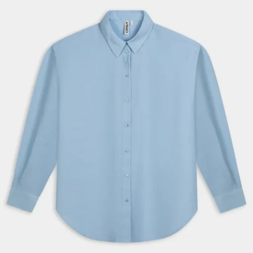 ONLIRIS L/S MODAL SHIRT- T-SHIRT Cashmere Blue 15284994