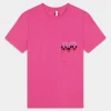 ONLTRIBE LIFE S/S POCKET TOP JRS- T-SHIRT Raspberry Rose 15315348