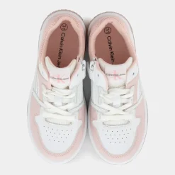 PATTY- SNEAKERS BIANCO ROSA 80797