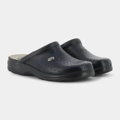 PELLE- CIABATTE BLU DU-E23U-01