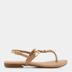 PELLE- SANDALI BEIGE SY-E23D-15