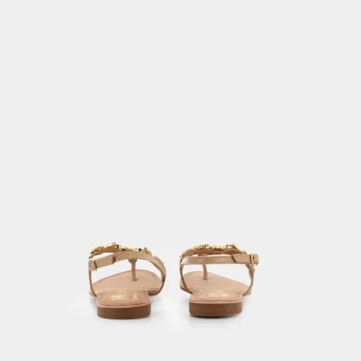 PELLE- SANDALI BEIGE SY-E23D-15