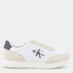 PHUKET RETRO RUNNER- SNEAKERS BRIGHT WHITE/C WHITE/CHARCOAL GREY YM0008040K6